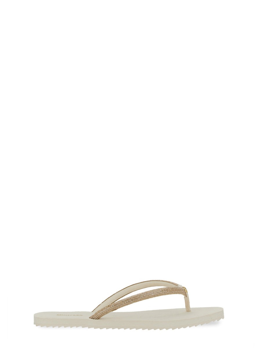 Michael Kors Flat Shoes - Beige | Wanan Luxury