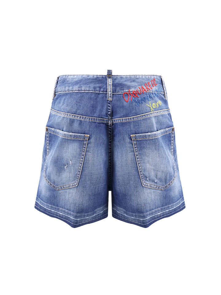 Dsquared2 Shorts - Blue and green | 0ba6fa7fb1de4b62a65eca43cfeaae54faf8654d