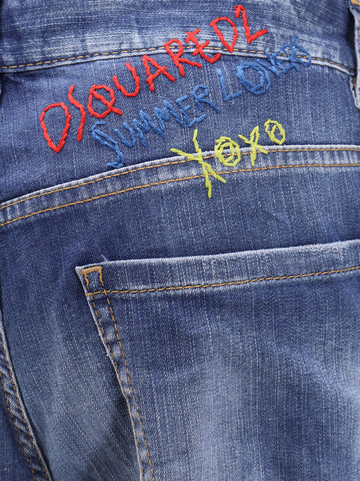 Dsquared2 Jeans - Blue and green | 884bc876a7c8e93a508c32bac58f0e6802f6067b