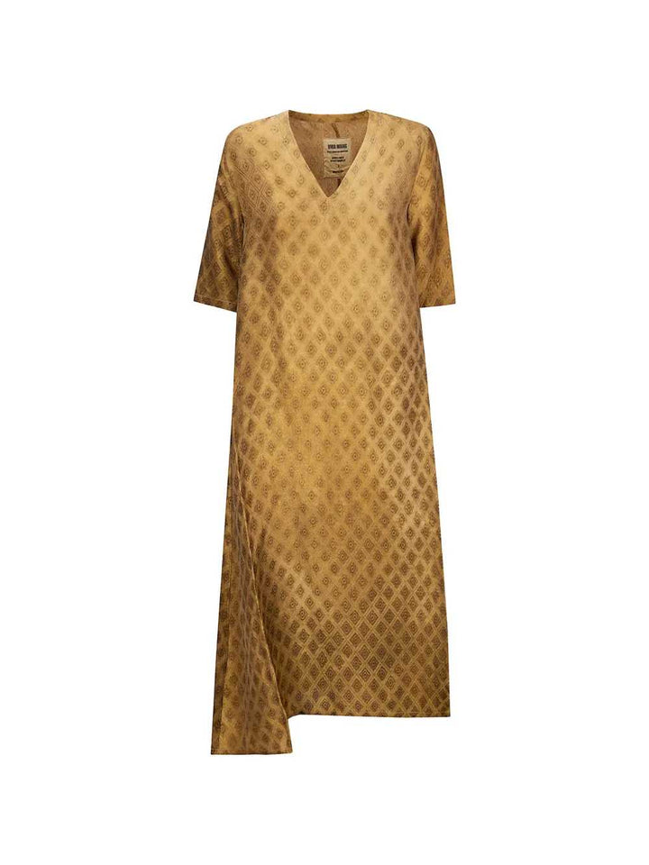 Uma Wang Midi dresses - Yellow & Orange | 1f9d20c21b9d3c13aa66a0571c0c00f5db15094d
