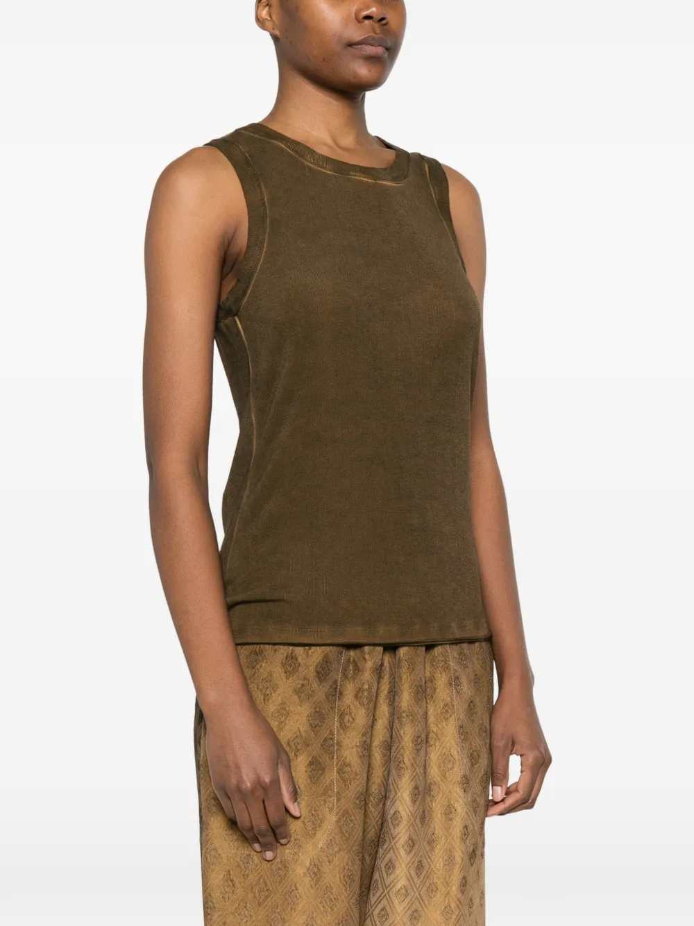 Uma Wang TOP - Yellow & Orange | 848f5312d2b36b22a32649174a15b6032852788a