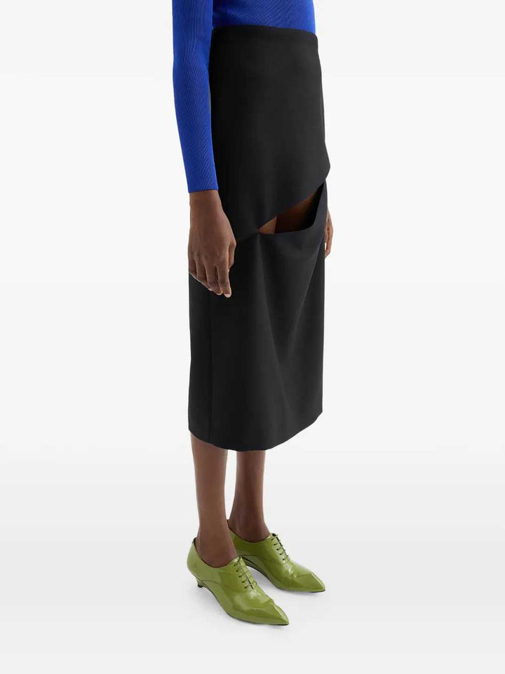 Jil Sander SKIRT - Black | b6b61c897c8e9bcef6737d2b8420c24d6869dc3b