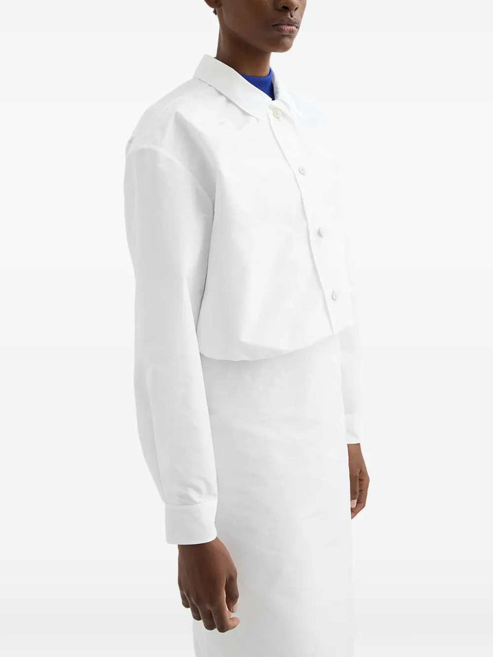 Jil Sander JACKET - White | ac632dcd2067d79c3361907cf475d3bb51d3dc17