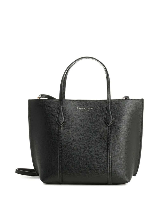 Perry Small Grained Leather Tote Bag