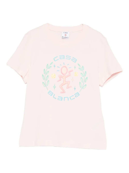 Cotton T-Shirt With Graphic Print