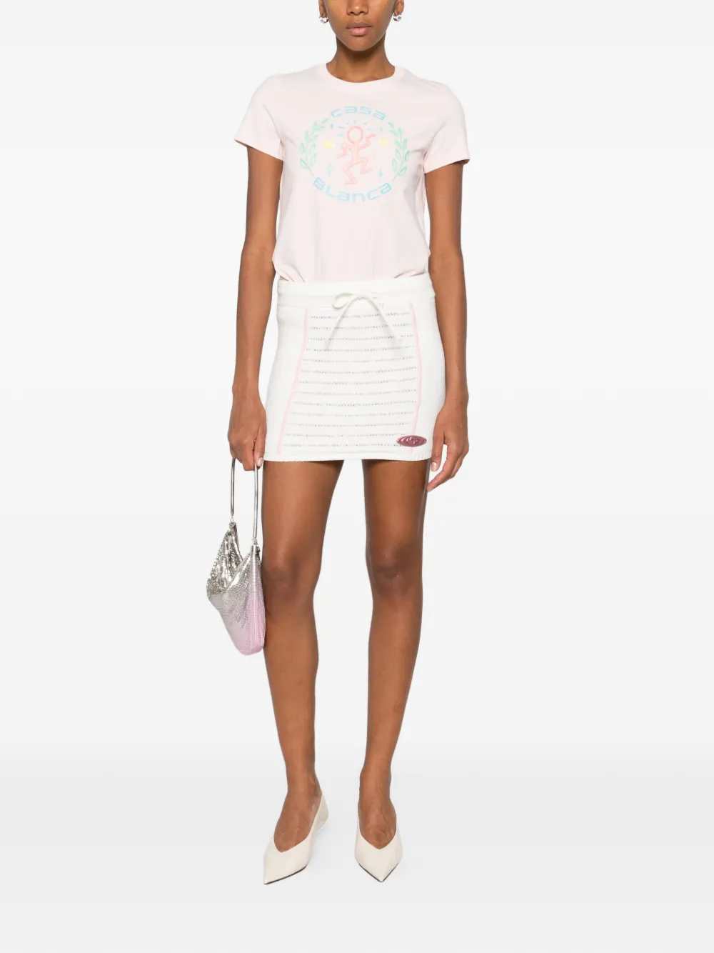 Casablanca TSHIRT - Pink & Purple | 769e19b15dc953e0f870700cfa608ad69778056e