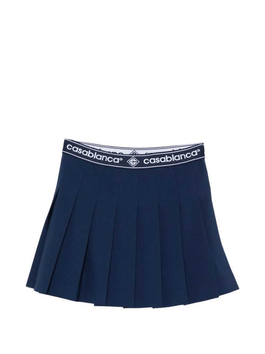 Mini Skirt With Logo Band