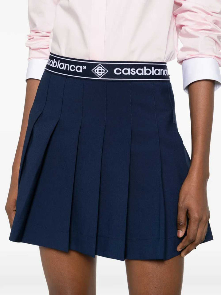 Casablanca Mini skirts - Blue | 0500d82c0ee632153eea9c713b737eea12d11ced