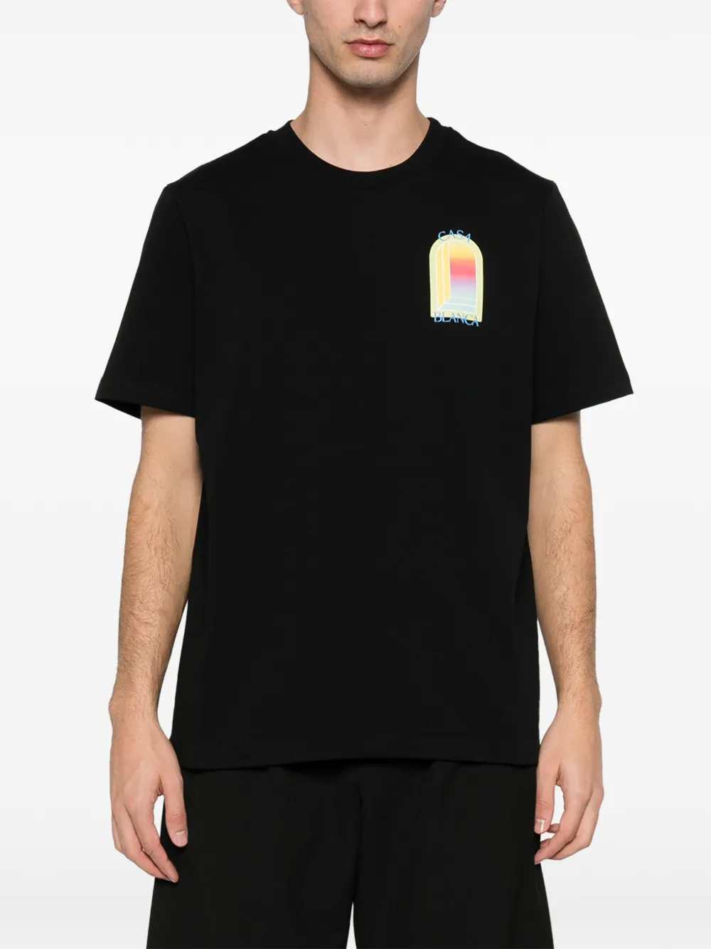 Casablanca TSHIRT - Black | fd4f1ece0c7428d8f26ef06555398beaa2d3d563