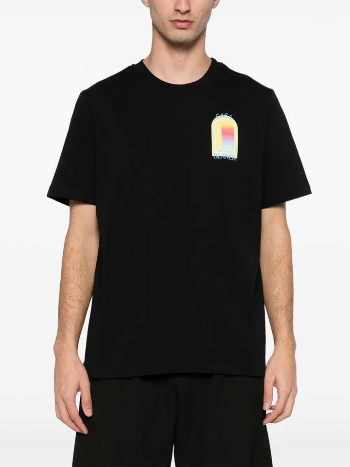 Casablanca TSHIRT - Black | fd4f1ece0c7428d8f26ef06555398beaa2d3d563