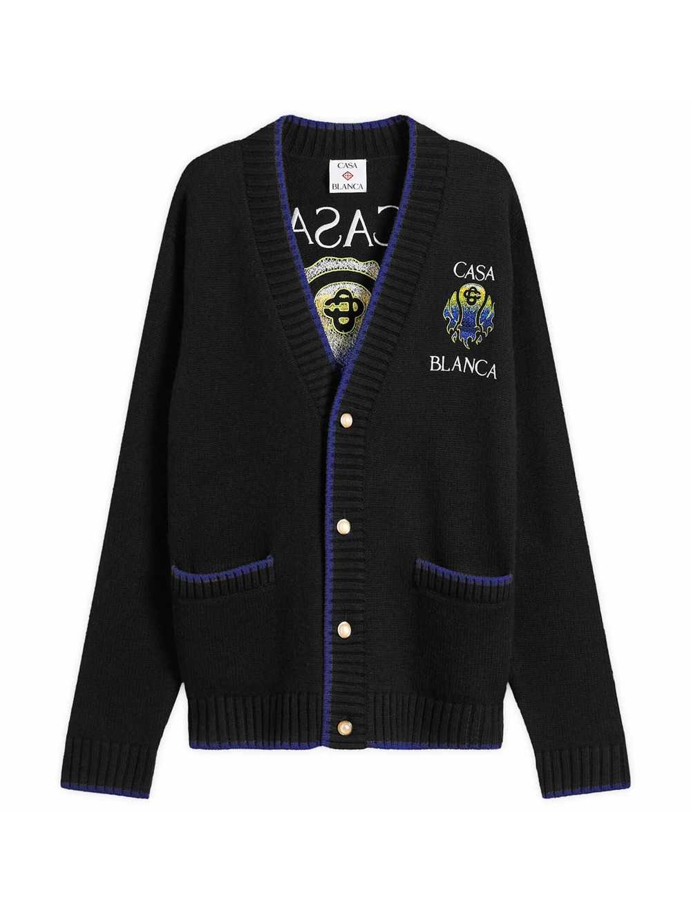 Casablanca SWEATER - Black | 66cf89f6cc3c835e28339d902fb79bd75acd2466