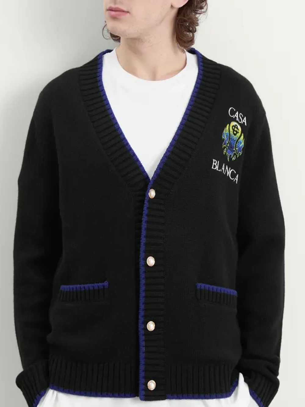 Casablanca SWEATER - Black | 58f2ee535cb7d0ce589dc0318a2221f24ba6403f