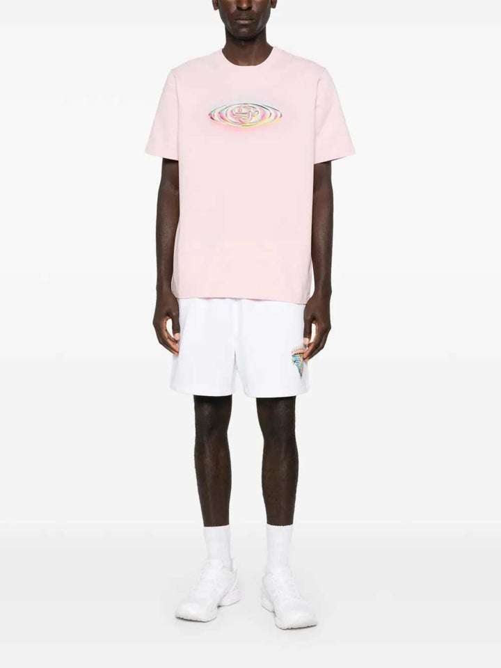 Casablanca TSHIRT - Pink & Purple | 283d44767a580508ef69f25672e67e67bce89f3f