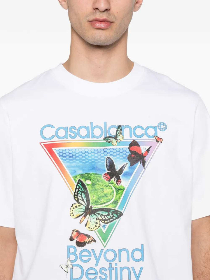Casablanca TSHIRT - White | 001589f0179225ad88102206ec7e055a5119d11c