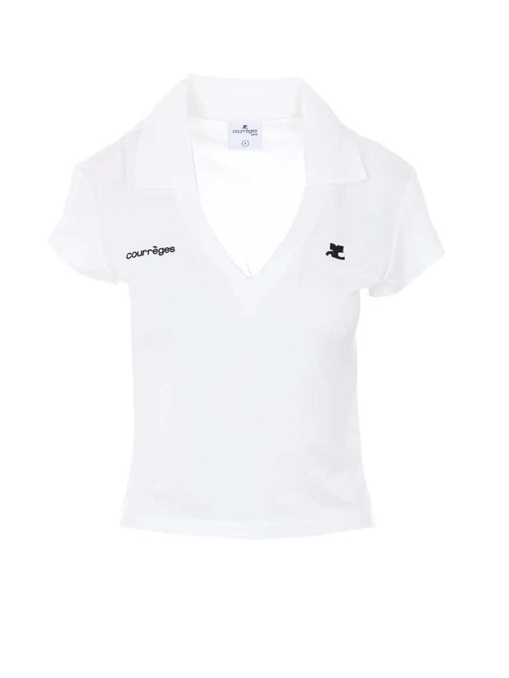 Courreges POLO - White | 9a7655416acb9cba836001551a8ed91337405e9c