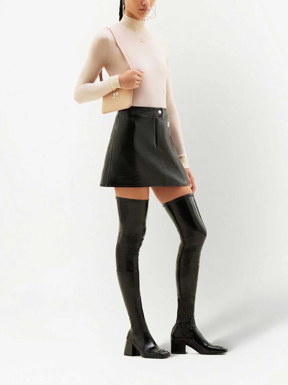 Courreges Mini skirts - Black | b60c8000ca9b855785e7bd4594928cbdc52f595e