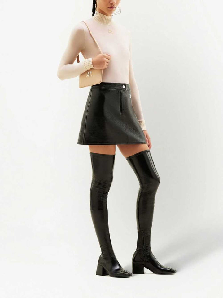 Courreges Mini skirts - Black | b60c8000ca9b855785e7bd4594928cbdc52f595e