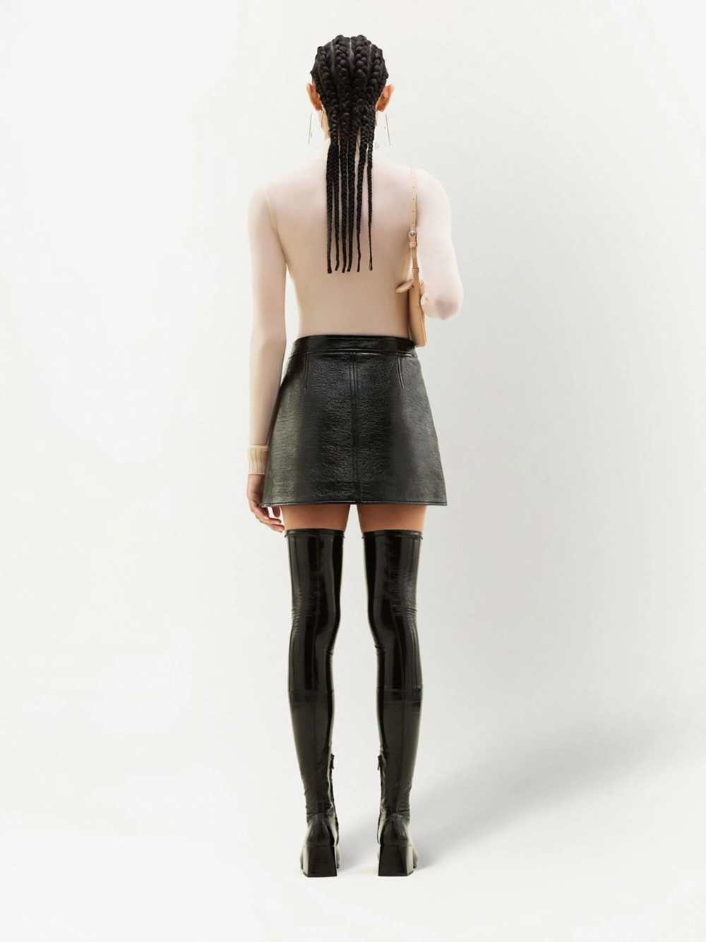 Courreges Mini skirts - Black | 93b426d41d925ffe6fce5581e787edb3513389d5