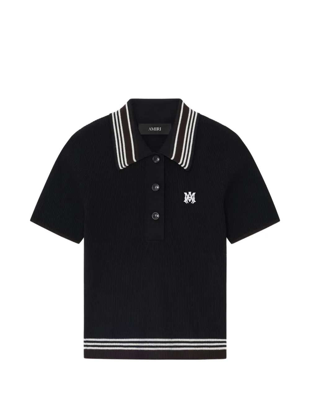 Amiri POLO - Black | 741b646da637b1f166f1ec4d7ced681cf972837a