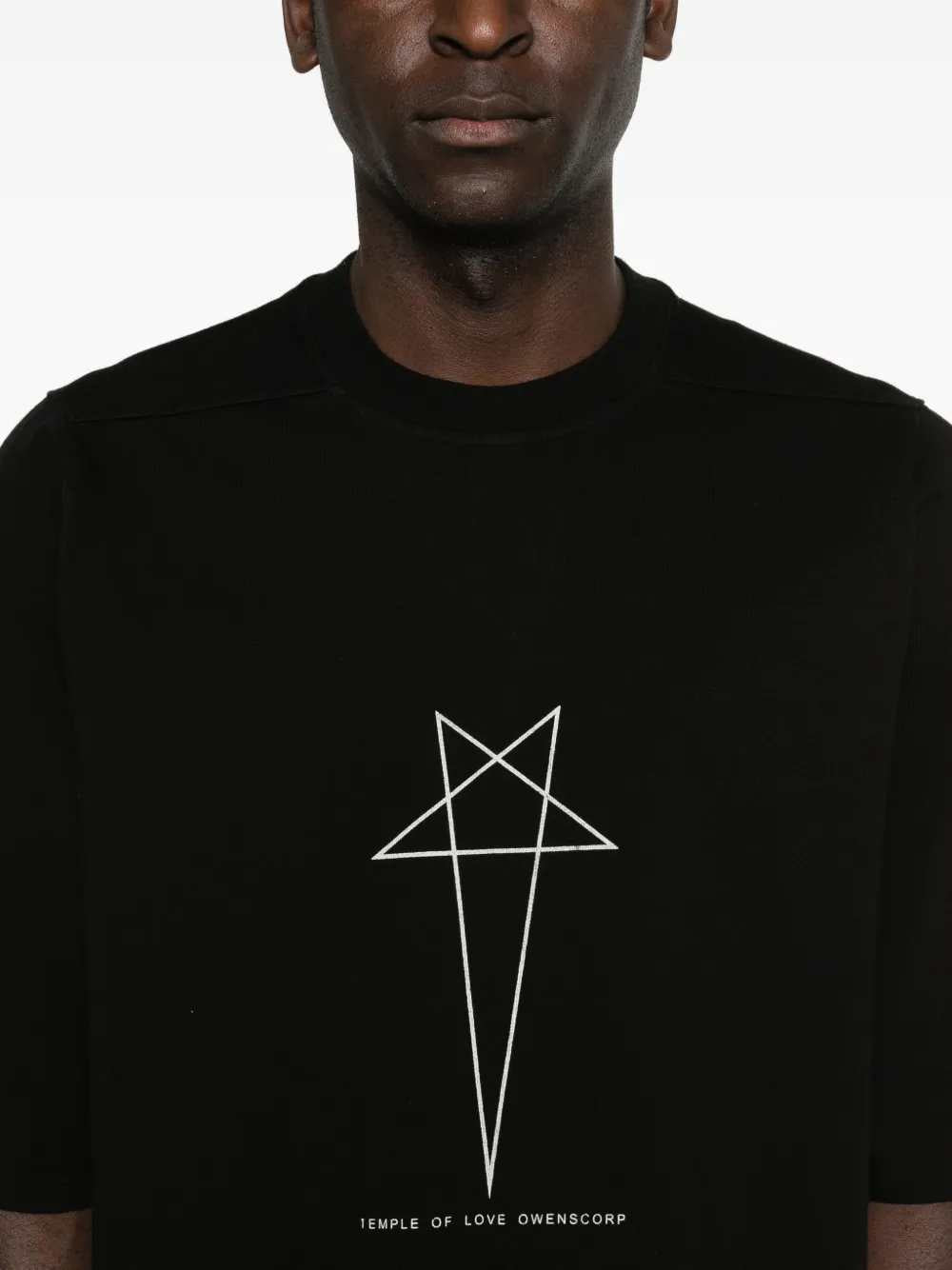 Rick Owens Drkshdw TSHIRT - Black | 9e189d09678679b36ff124e55808778cba50330a