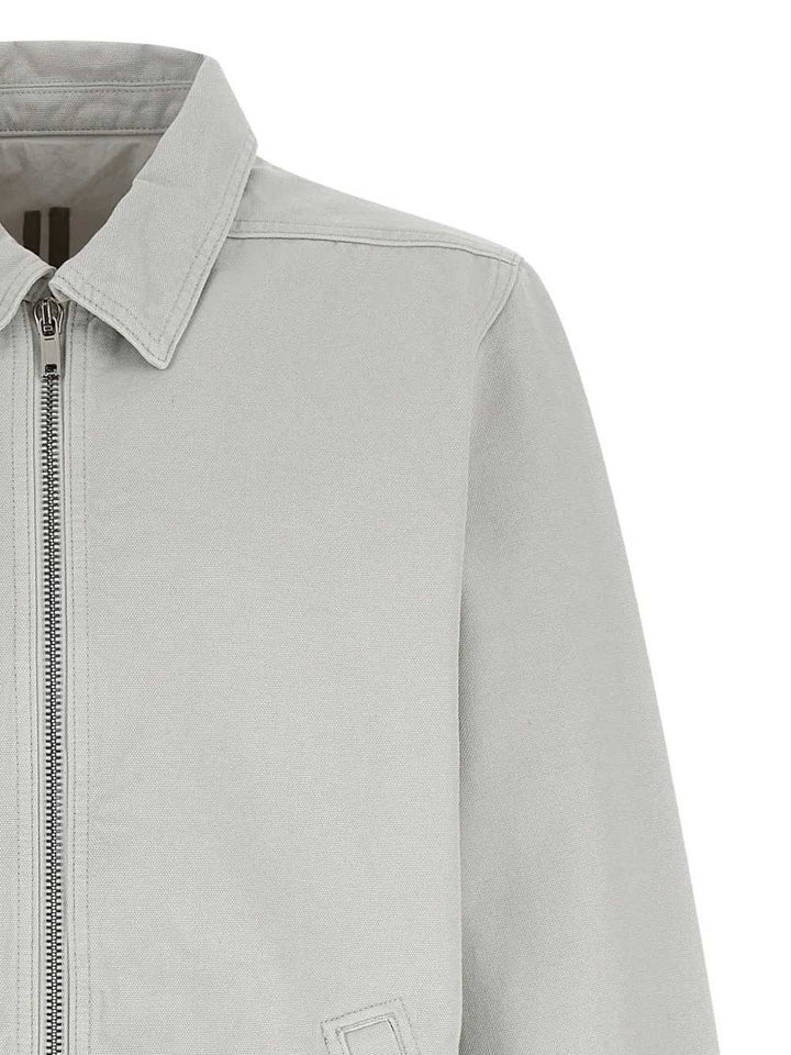 Rick Owens Drkshdw JACKET - White | ef6b3ccb1954cc7c4ce5f7adb26bad7d56a309e1