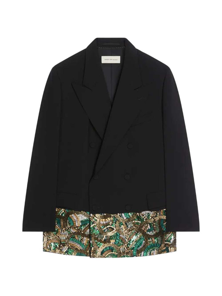 Dries Van Noten JACKET - Black | a41af8946032e2411a0dab0c95cd3017d1e7235c