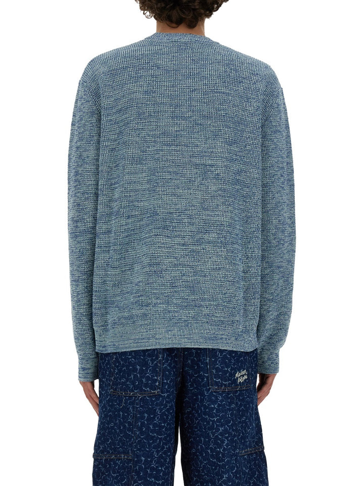 Maison Kitsuné Sweaters - Light Blue | Wanan Luxury