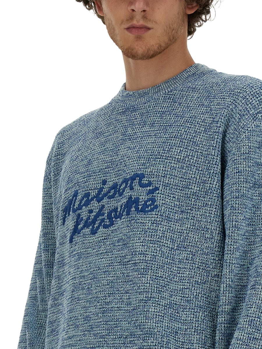 Maison Kitsuné Sweaters - Light Blue | Wanan Luxury