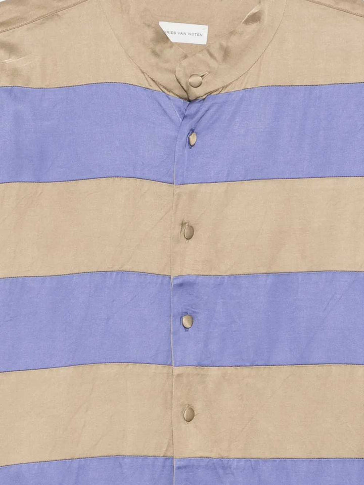 Dries Van Noten SHIRT - Blue | 86a3f3b3c2165a484f5ed0de8283be9f861d6a89