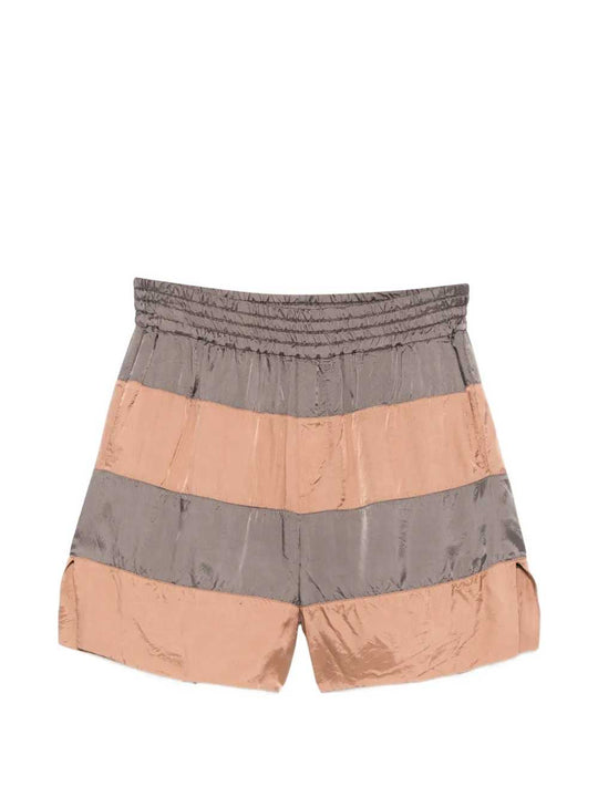 Striped Shorts With Drawstring Waist