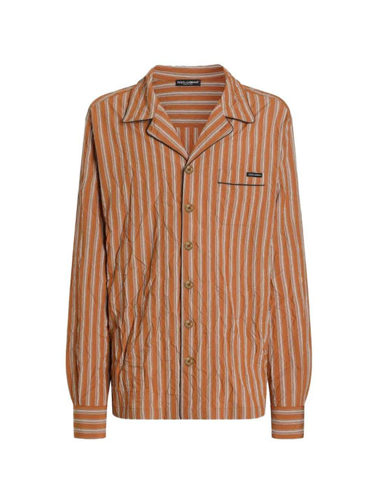 Striped Shirt With Applique