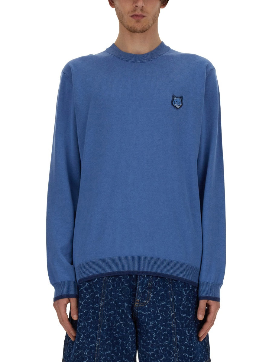 Maison Kitsuné Sweaters - Light Blue | Wanan Luxury