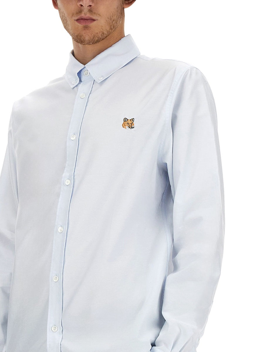 Maison Kitsuné Shirts - Light Blue | Wanan Luxury