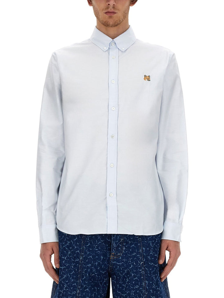 Maison Kitsuné Shirts - Light Blue | Wanan Luxury