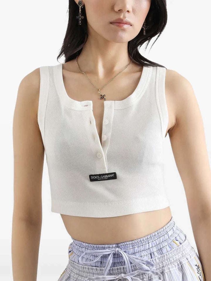 Dolce & Gabbana TOP - White | 18bd136ba6ca0980b48937638b0c73432cbb6a19