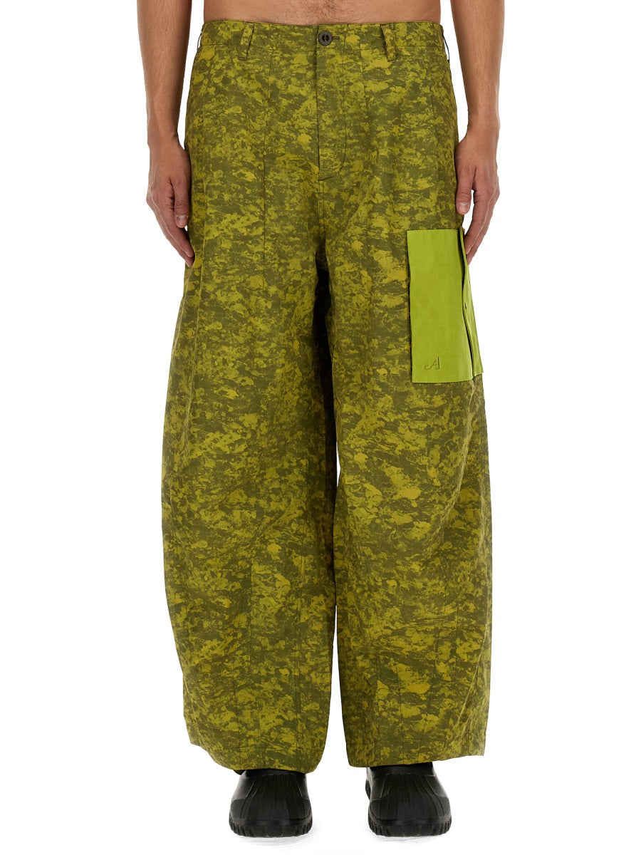 Ten C Pants - Green | Wanan Luxury