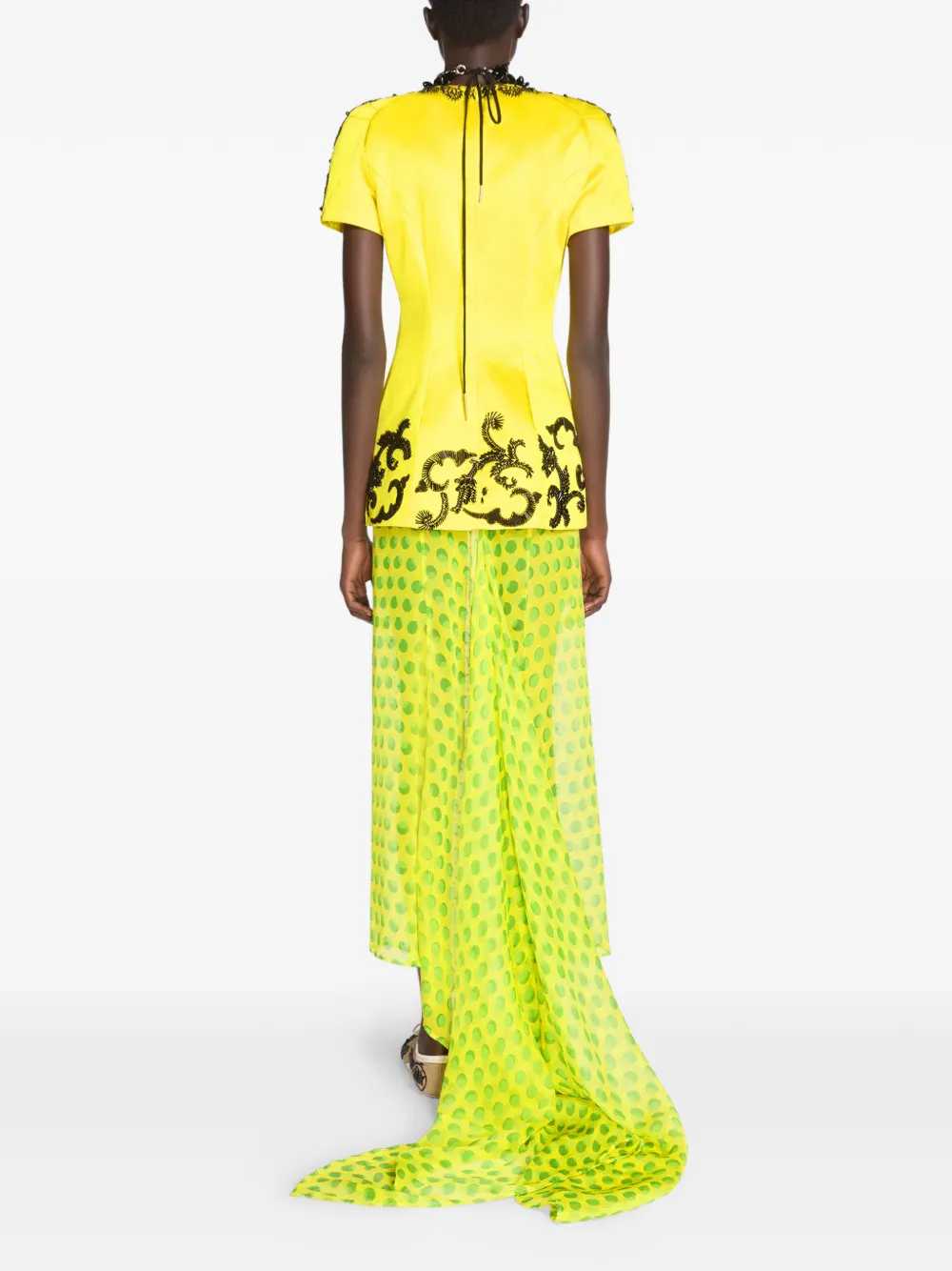 Dries Van Noten SKIRT - Yellow & Orange | eed5292d62645c5eacfa9da3d1d49dd057024741