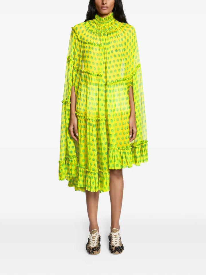 Dries Van Noten DRESS - Yellow & Orange | 45a791298270bc04ab0c83ef880ef779c4e9f580