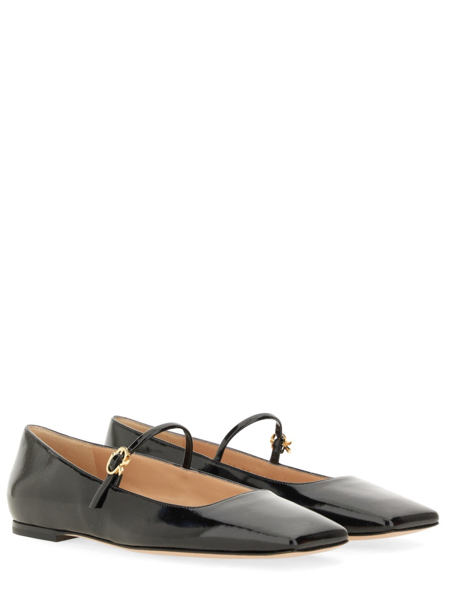 Gianvito Rossi Flat Shoes - Black | Wanan Luxury