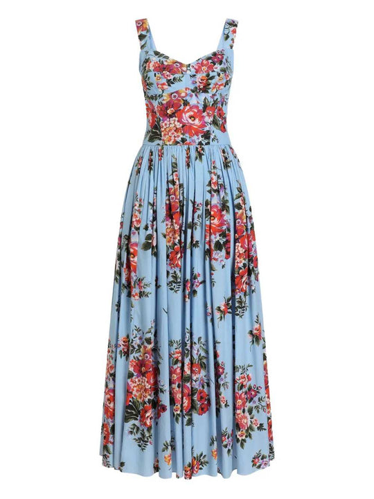 Long Floral Dress