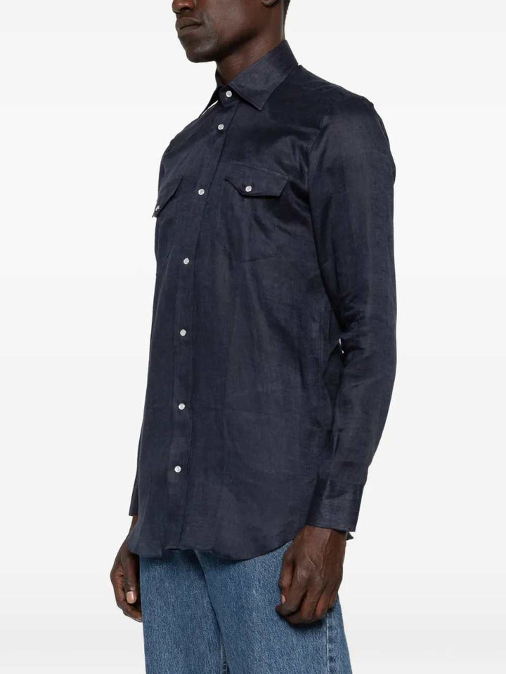 Sartorio Napoli SHIRT - Blue | 514d6f3a9691e4080448aa6823a6364749137294