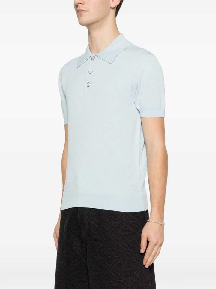Casablanca POLO - Blue | 8d24efe14d9cf06651e5a4e52890b341f09a3880