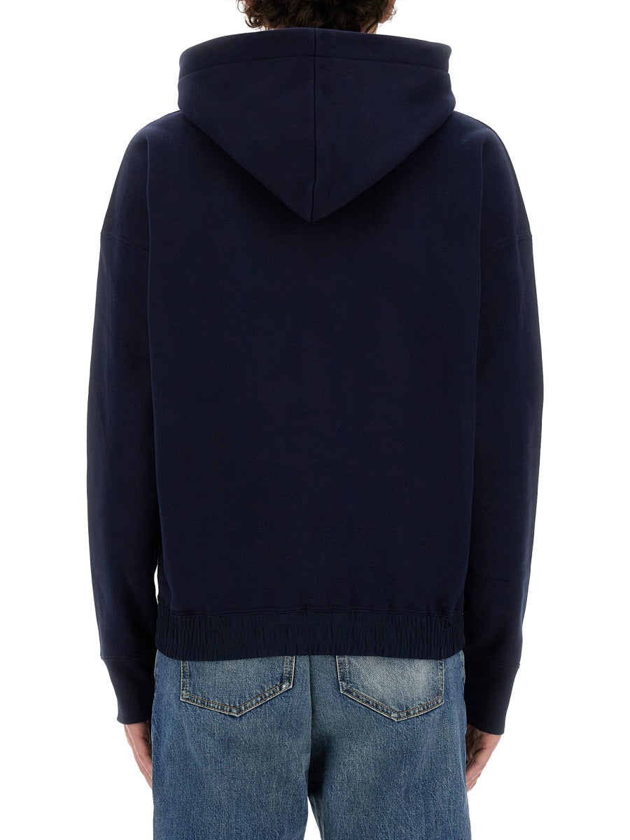 Saint Laurent Sweatshirts - Blue | Wanan Luxury