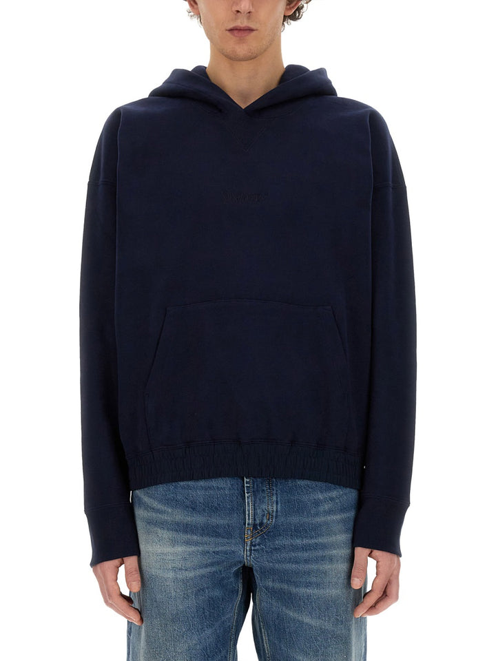 Saint Laurent Sweatshirts - Blue | Wanan Luxury