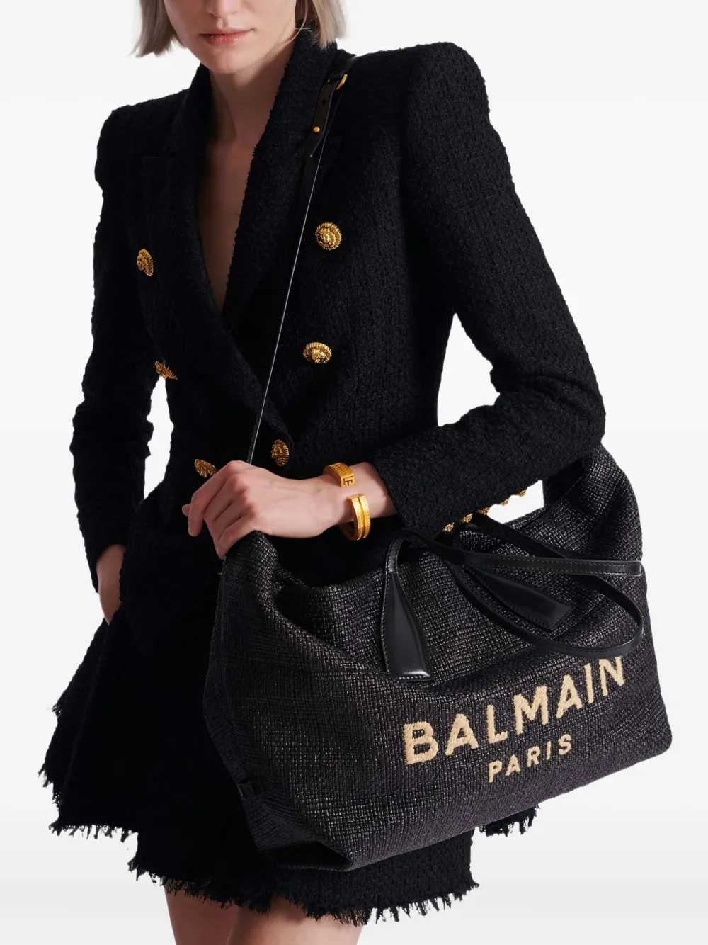 Balmain Backpacks & Travels - Black | 3c40eacb563ee00d99f6fae15d2bb4114aef0f36