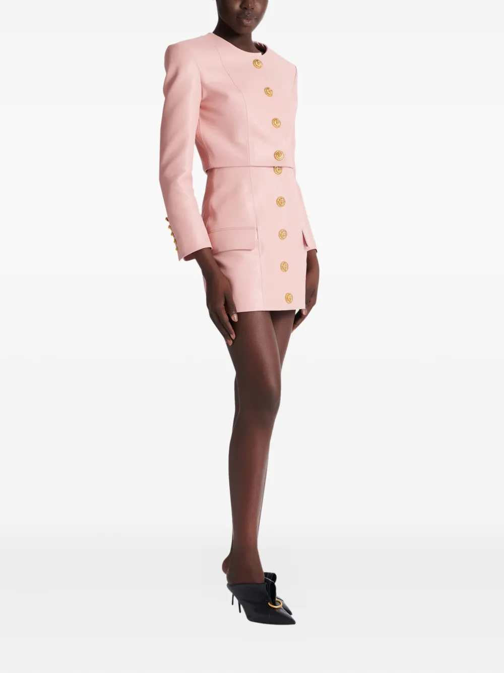 Balmain JACKET - Pink & Purple | 982eaa8fd82152a824676261d04f0dd08b439f10
