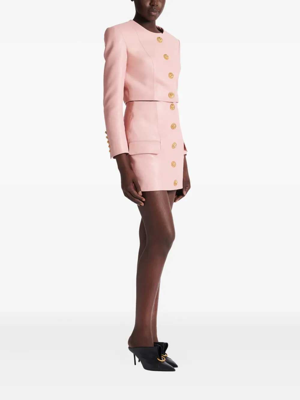 Balmain SKIRT - Pink & Purple | bcd4d0bf3bedb948f8d43eb2b3d258b5d3c35262