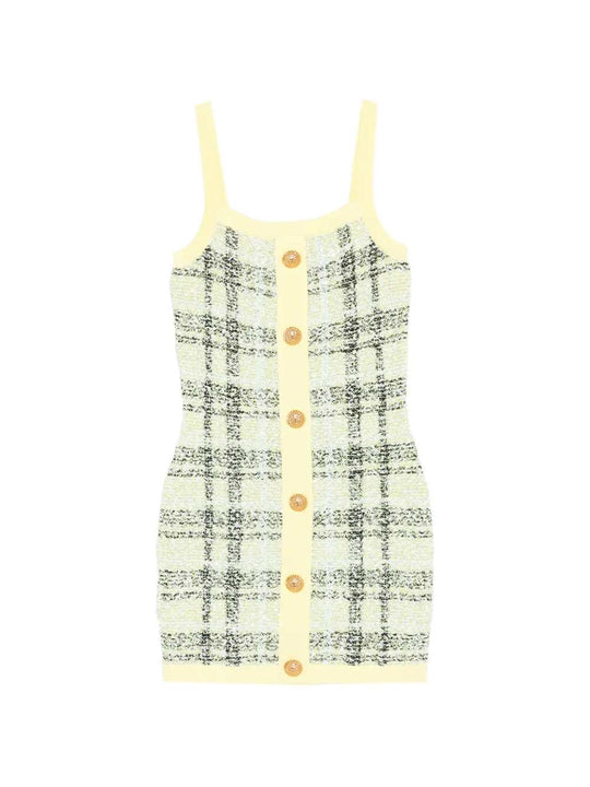 Short Dress With Buttons