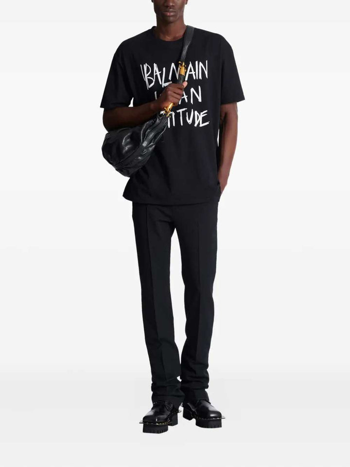 Balmain TSHIRT - Black | 86f41c7dee7b9566fa1a11d589edb16741ff67ef