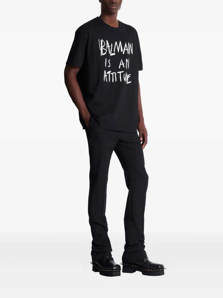 Balmain TSHIRT - Black | b946d2e00ffe70d7e5340fe2cd7c48a3f304dd8e